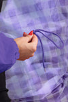 GINGHAM ULTRAVIOLET WINDBREAKER