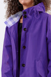 GINGHAM ULTRAVIOLET WINDBREAKER