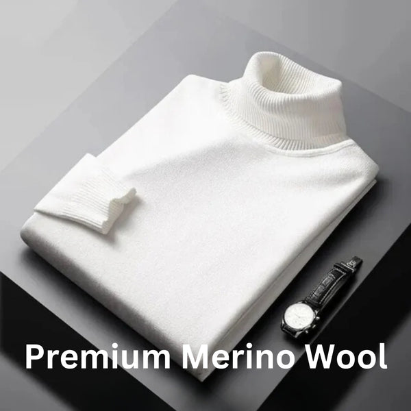 Maale™ | Merino Wool Turtleneck Sweater - Maison Sydney