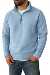 Cooma V2 |Retro Half-zip Stand Collar Sweatshirt