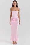 ROSALIND MAXI DRESS - PINK - Maison Sydney