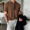 GIMCHEON Knitted Polo Shirt - Maison Sydney