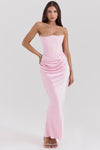 ROSALIND MAXI DRESS - PINK - Maison Sydney