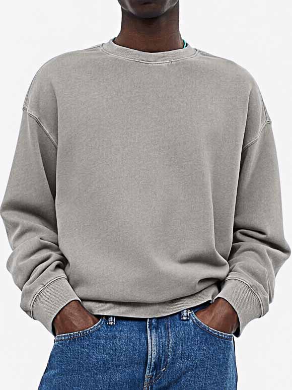 Byron | Men's Long-Sleeve Crew Neck Sweatshirt - Maison Sydney