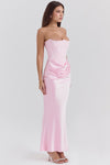 ROSALIND MAXI DRESS - PINK - Maison Sydney