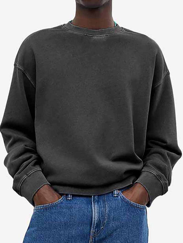 Byron | Men's Long-Sleeve Crew Neck Sweatshirt - Maison Sydney