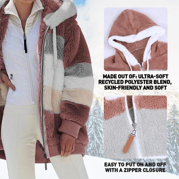 Striped Padded Coat đ