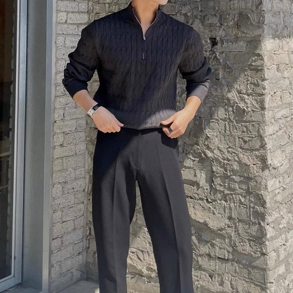 GWANGJU Half Zip Sweater - Maison Sydney