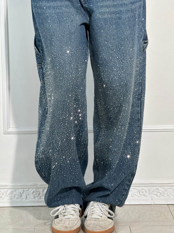 Balloon Carpenter Shine Denim Jeans - Maison Sydney