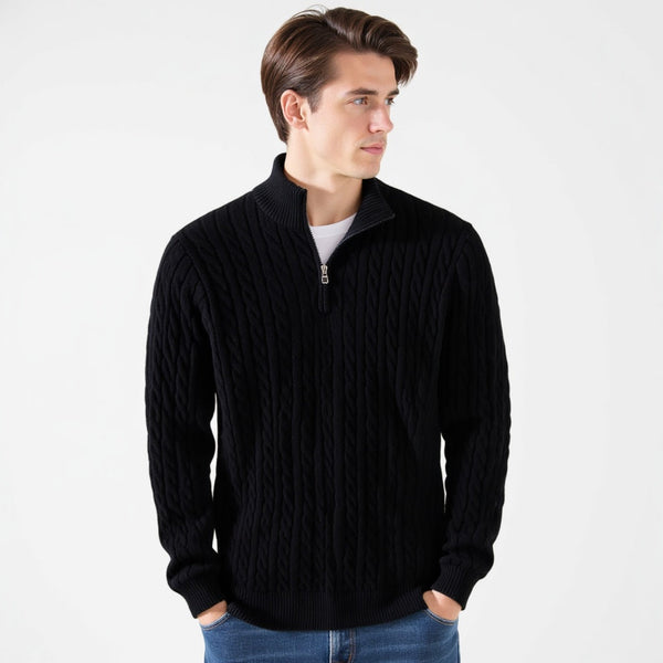 TAEBAEK Zipped Sweater - Maison Sydney