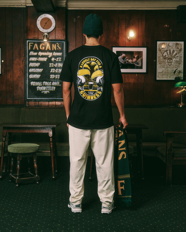 Guinness x MS 'Tropical' Tee - Black - Maison Sydney
