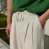 PAJU Old Money Linen Pants - Maison Sydney