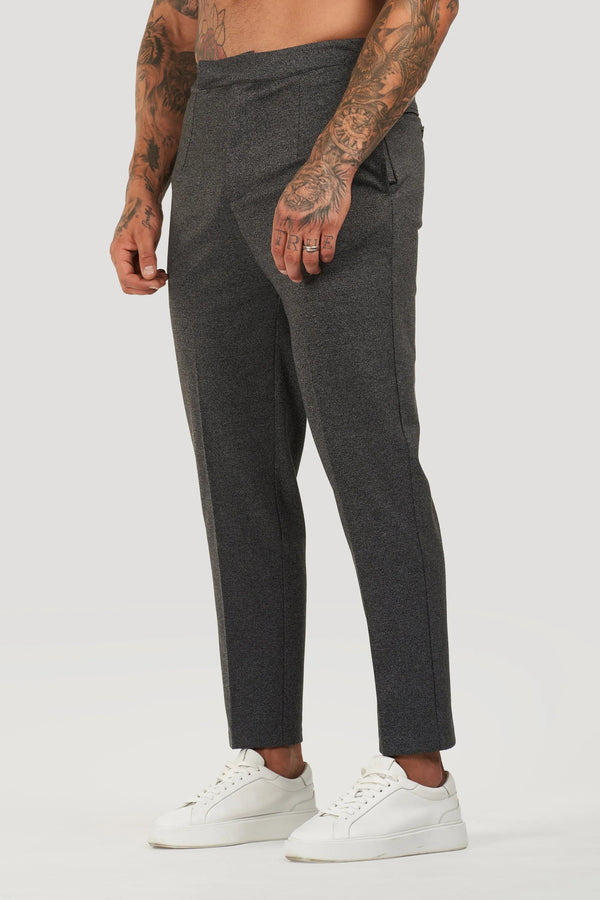 THE ALESSIO TROUSERS - DARK GREY - Maison Sydney