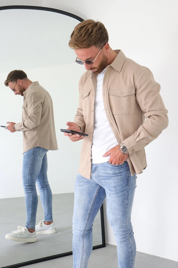 THE DANTE OVERSHIRT - Maison Sydney