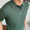 GIMCHEON Knitted Polo Shirt - Maison Sydney
