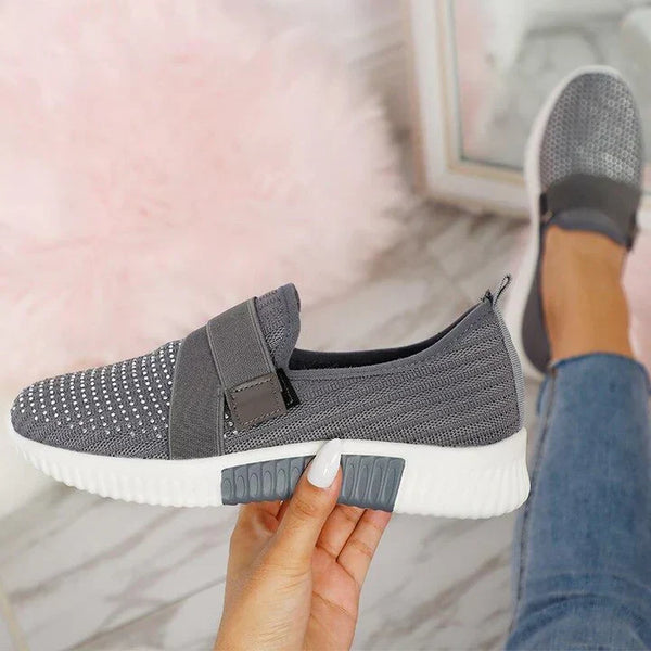 Women's Velcro Slip-On Orthopedic Sneakers - Maison Sydney