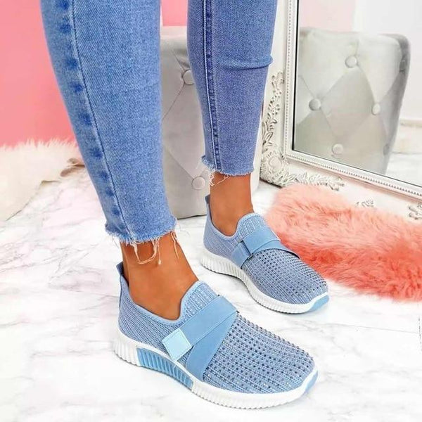 Women's Velcro Slip-On Orthopedic Sneakers - Maison Sydney
