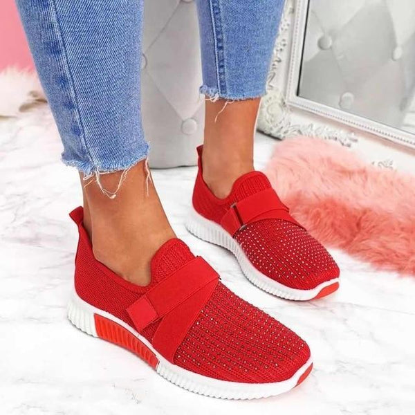Women's Velcro Slip-On Orthopedic Sneakers - Maison Sydney