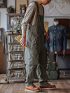 Sloppy Canvas Overalls