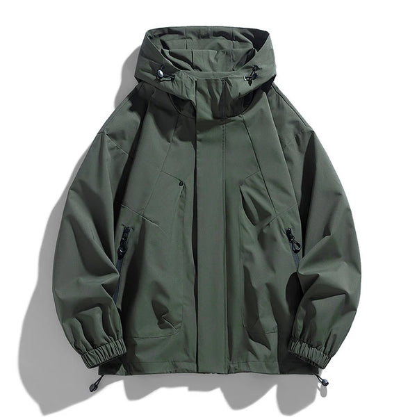 RainDrift | Hooded Softshell Windcoat