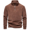 Cooma V2 |Retro Half-zip Stand Collar Sweatshirt
