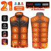 DuraHeat | 21-Zone Outdoor Heated Vest – Tough Graphene Tech