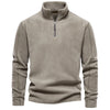 Cooma V2 |Retro Half-zip Stand Collar Sweatshirt