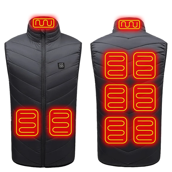 DuraHeat | 21-Zone Outdoor Heated Vest – Tough Graphene Tech