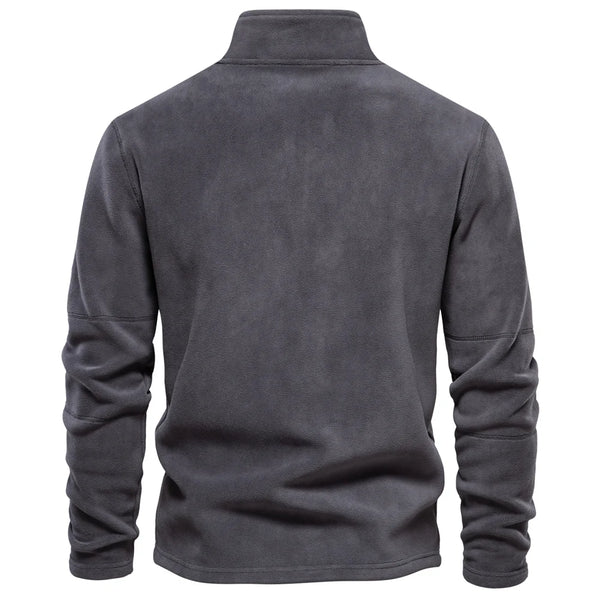 Cooma V2 |Retro Half-zip Stand Collar Sweatshirt