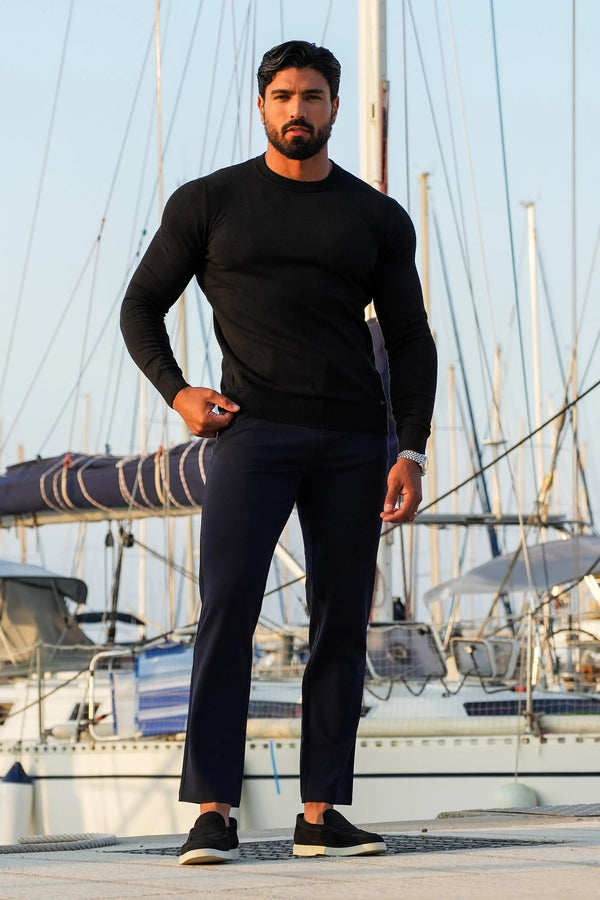 THE SANTONI CREWNECK SWEATER - Maison Sydney