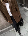 Urban Chic Suede Jacket - Maison Sydney