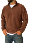 Cooma V2 |Retro Half-zip Stand Collar Sweatshirt