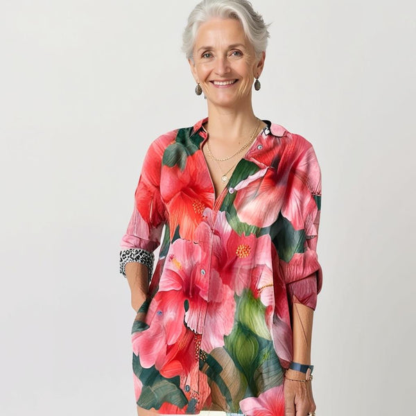 Chemisier™ Vintage Floral Blouse - Maison Sydney