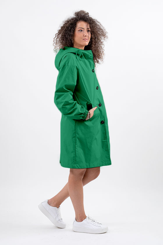 EMERALD GREEN WINDBREAKER