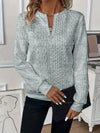 Herald - Elegant Jumper with Zip - Maison Sydney
