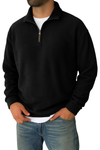 Cooma V2 |Retro Half-zip Stand Collar Sweatshirt
