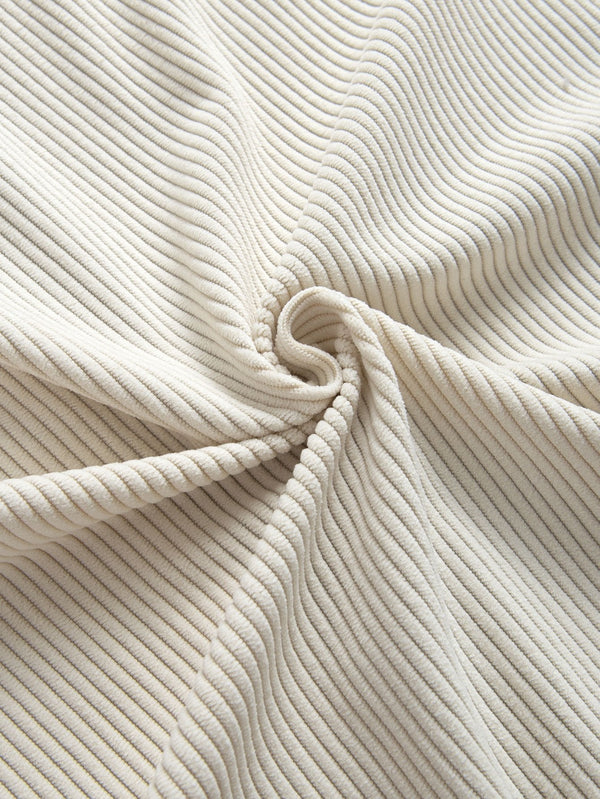 Long Sleeve Corduroy Cuban Collar Shirt - Maison Sydney