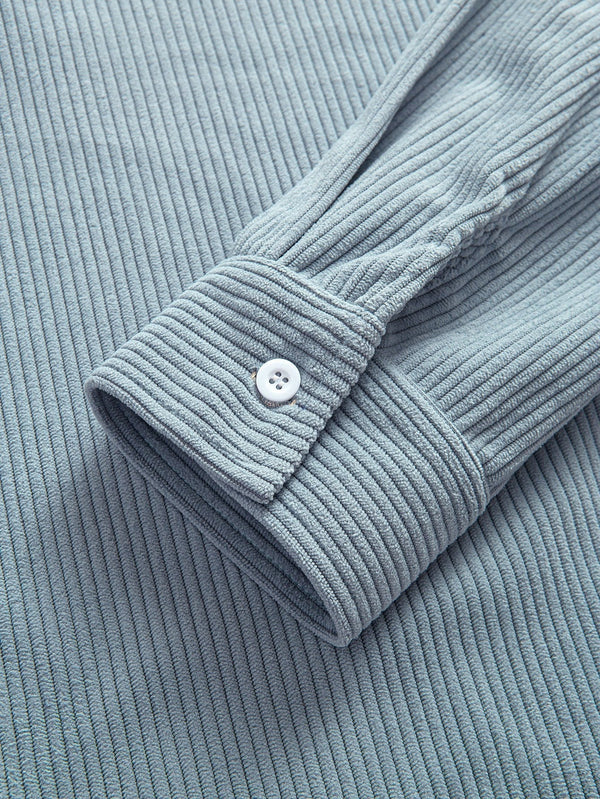 Corduroy Patchwork Shirt - Maison Sydney