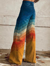 Marella™ | Vintage Chevron Wide-Leg Pants - Maison Sydney