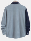 Corduroy Patchwork Shirt - Maison Sydney