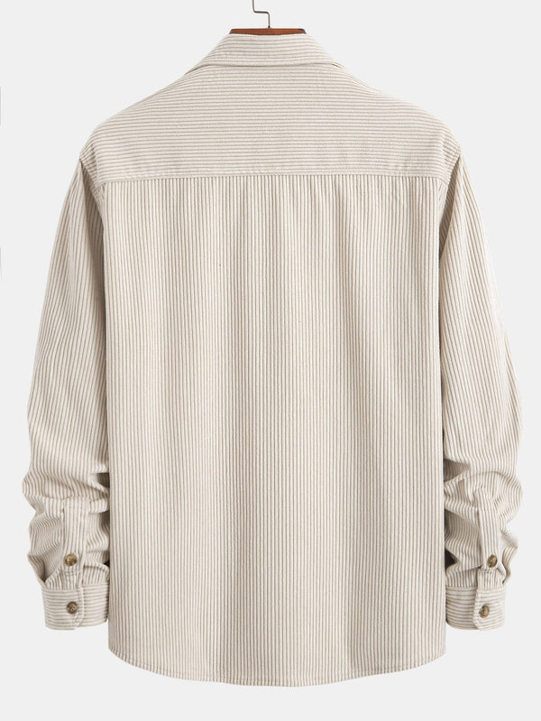 Double Pocket Corduroy Shirt - Maison Sydney