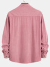 Corduroy Stand Collar Shirt - Maison Sydney