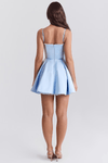 SELENA MINI DRESS - BLUE - Maison Sydney