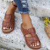 AALIYAH | Orthopedic Leather Sandals with Open Toe - Maison Sydney