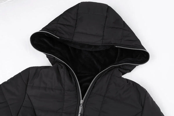 Fluffé - Women's Parka with Fluffy Fur Lining