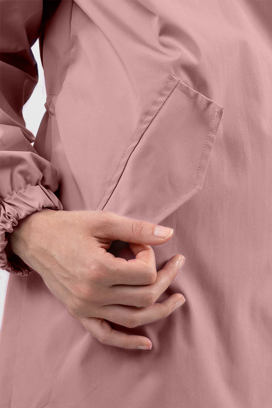 PASTEL PINK WINDBREAKER