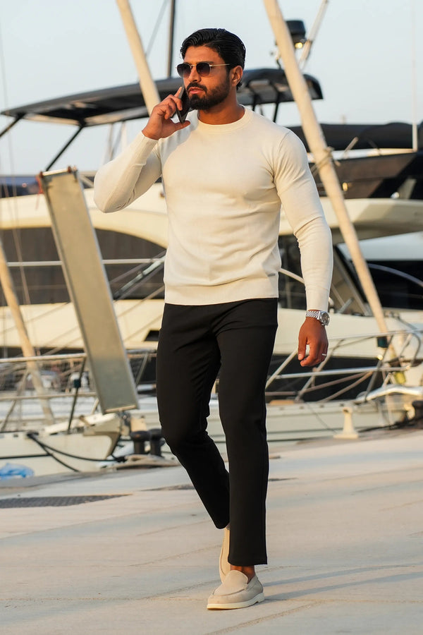 THE SANTONI CREWNECK SWEATER - Maison Sydney
