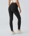 High Waisted Butt Lifting Tummy Control Side Pocket Shaping Training Leggings - Maison Sydney
