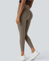 High Waisted Butt Lifting Tummy Control Side Pocket Shaping Training Leggings - Maison Sydney
