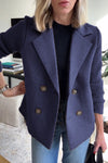 ESTRELLA™ - Elegant Knit-Sleeve Blazer - Maison Sydney